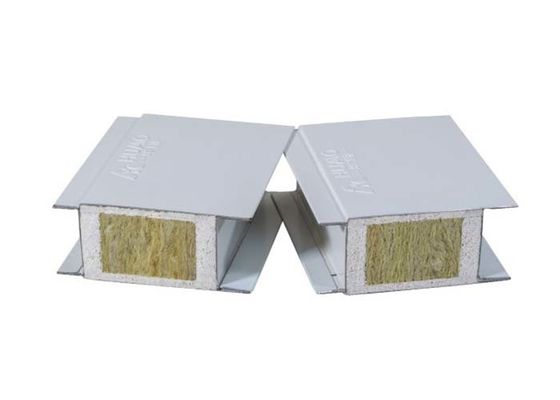 주문 Mgo 로크 울 머신 제작 청정실 샌드위치 패널, 병원 샌드위치 벽 패널 online manufacture