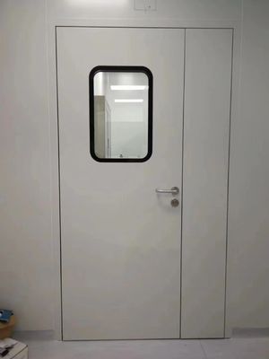 주문 전자 공장에 맞춤식 철 청정실 스윙 도어 화재 50mm 두께 online manufacture