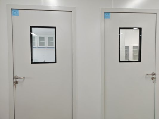 주문 모듈식 강철 청정실 문 허메틱 스윙 문 250mm 벽 두께 실험실용 online manufacture