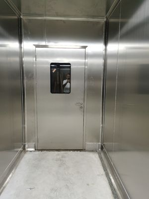 주문 GMP 304 스테인레스 스틸 청정실 문 병원용 금속 스윙 출입문 online manufacture