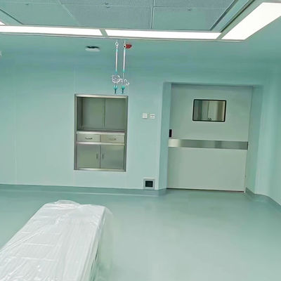 실험실 약국 병원 슬라이딩 도어, 깨끗한 방을 위한 철 슬라이딩 도어